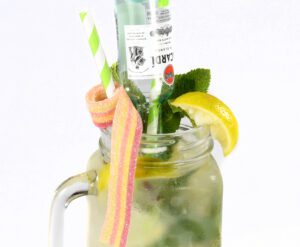 bacardi drinks in jar
