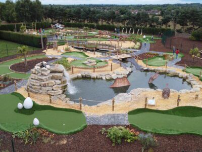 mini golf layout