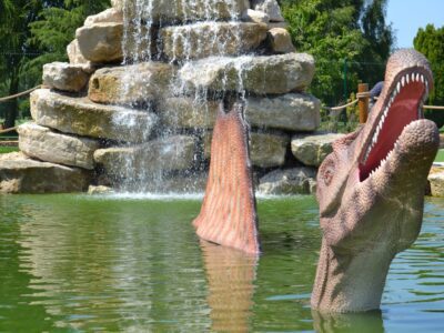 Wolverhampton Adventure Golf - Water Dino
