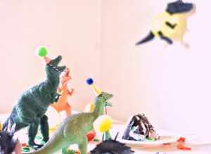 kids toys and cake