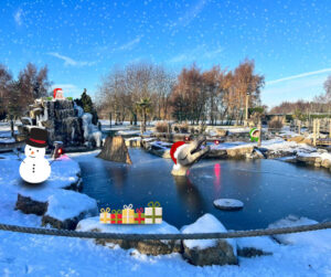 festive pond